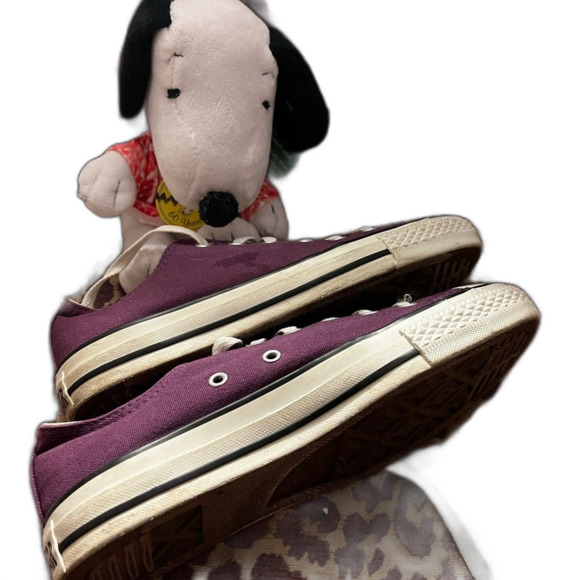 Vintage Converse One Star Purple Chucks - Picture 5 of 8